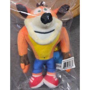 Crash Bandicoot Phunny Plush by KidRobot‎ Crazy Eyes SEALED 2018